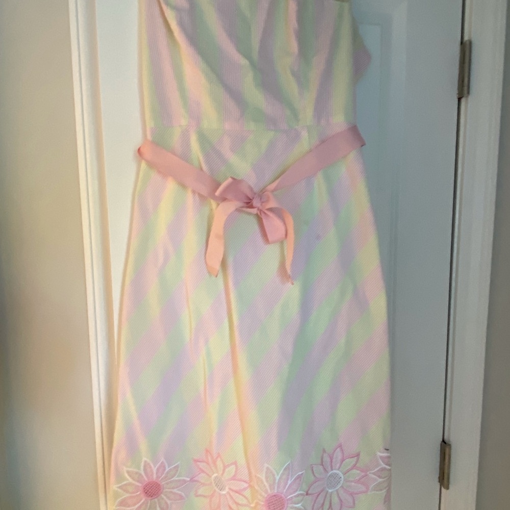 Lily Pulitzer size 8 strapless dress
